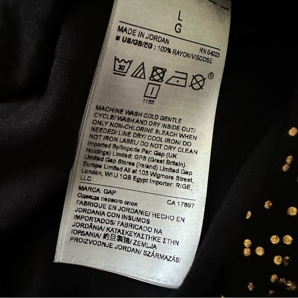 Gap Black Sleeveless Top Size L Women - Picture 5 of 16